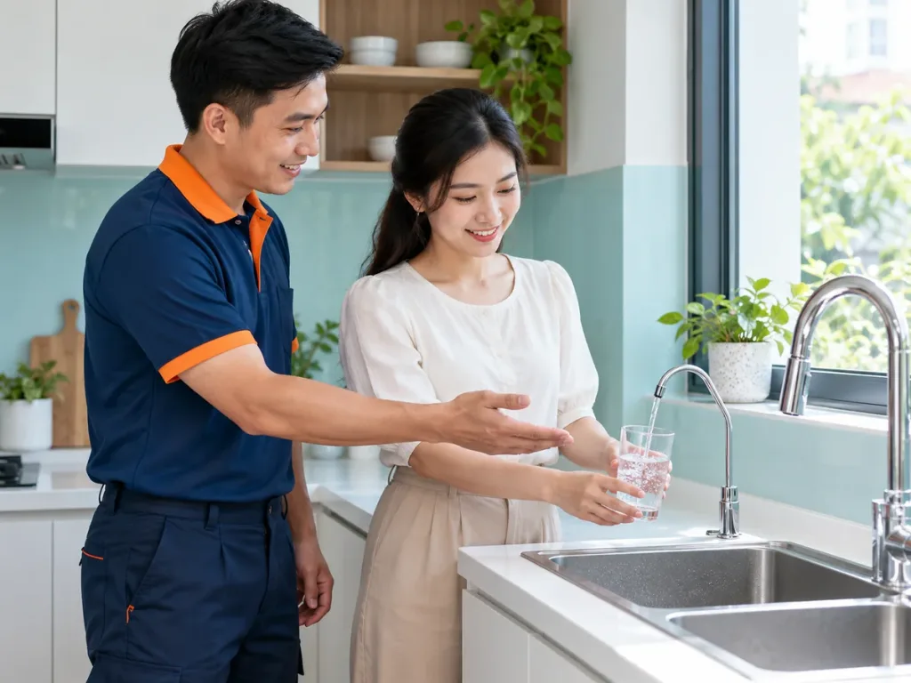 Ảnh minh họa: Hướng dẫn sử dụng v&ograve;i nước sau khi bảo dưỡng