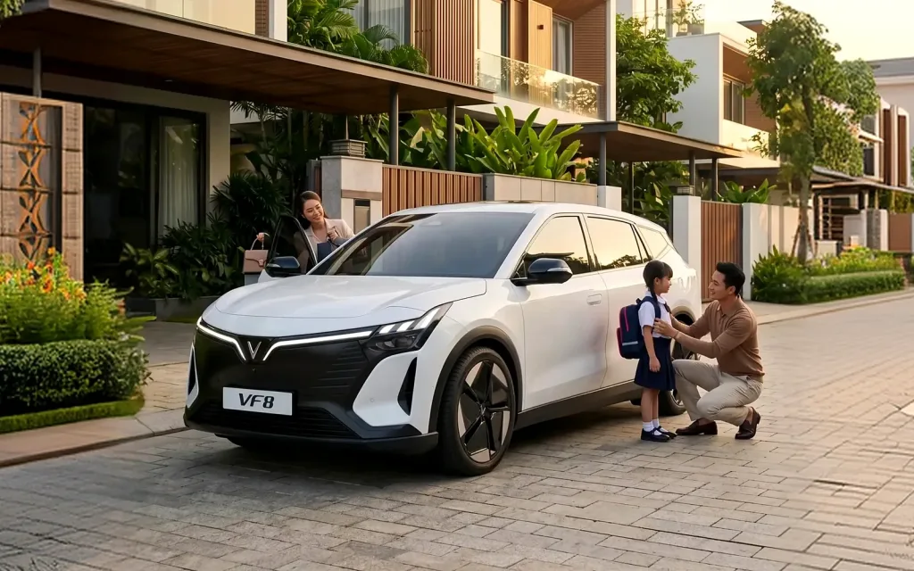 VinFast VF 8 Thế hệ mới – ngoại thất